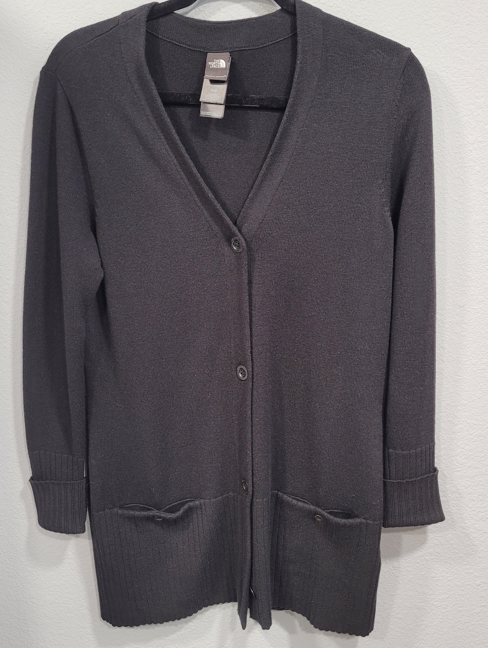 The North Face Button-up Long Merino Cardigan Womens Medium